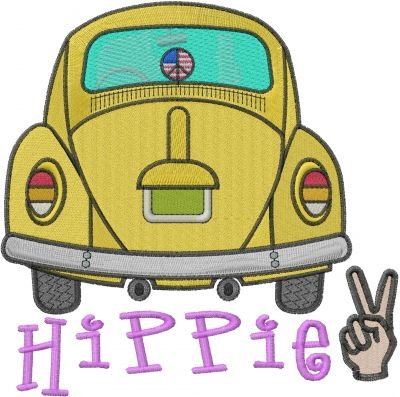 Фольксваген Жук хиппи