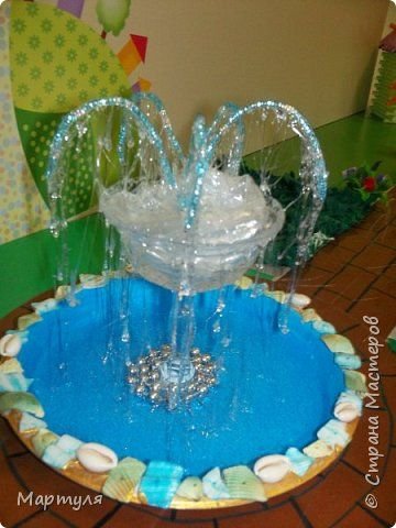 Макет фонтана