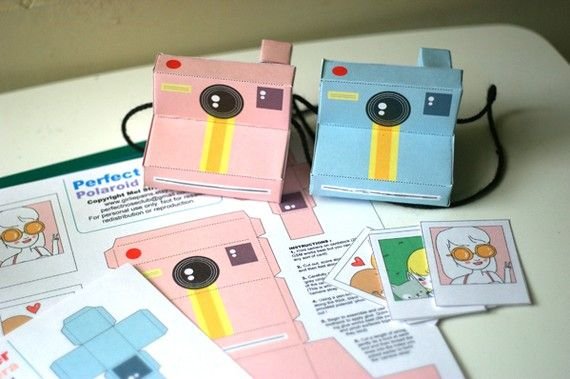 Бумажный фотоаппарат