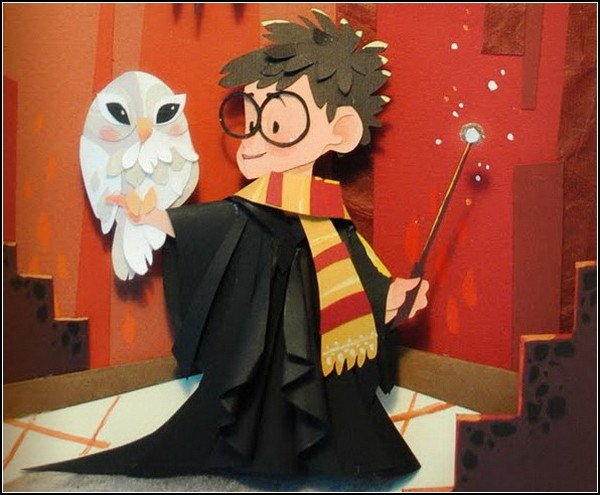 Аппликация Гарри Поттер