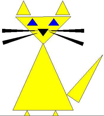 Фигурки из треугольников