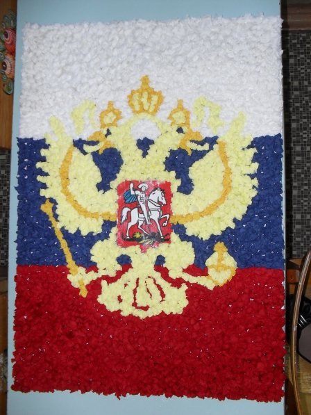 Поделка флаг России