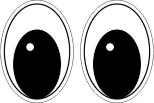Глаза для аппликации