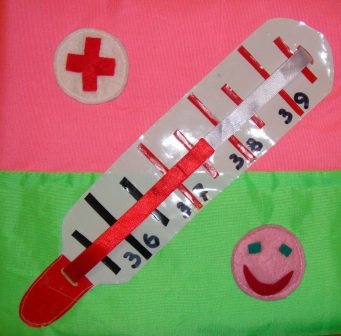 Термометр поделка