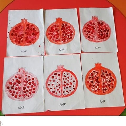 Гранат аппликация