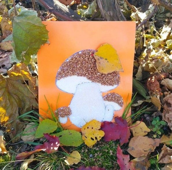 Детские осенние аппликации