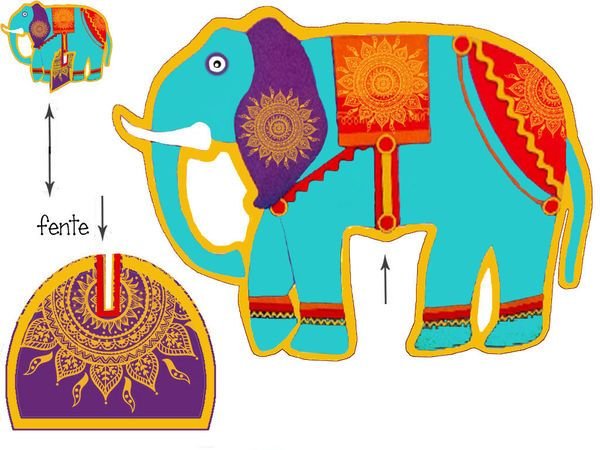 Индийский слон поделка для детей