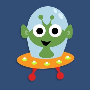 Аппликация инопланетянина для детей