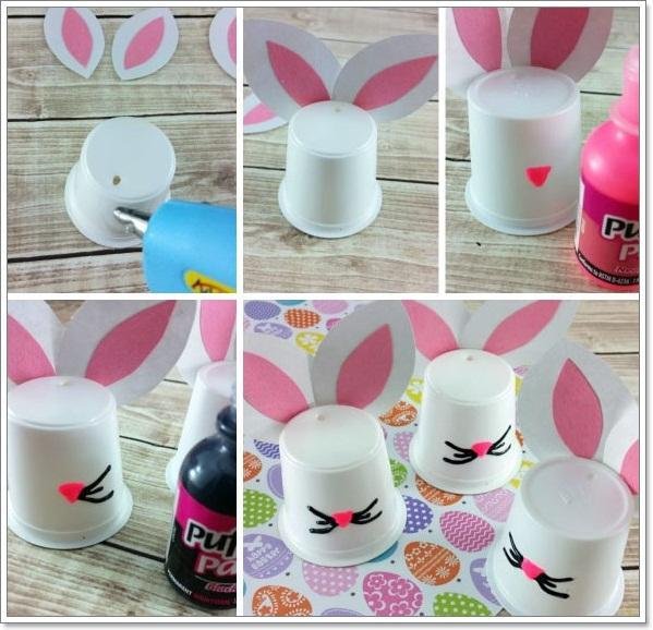 Поделки из одноразовых стаканчиков