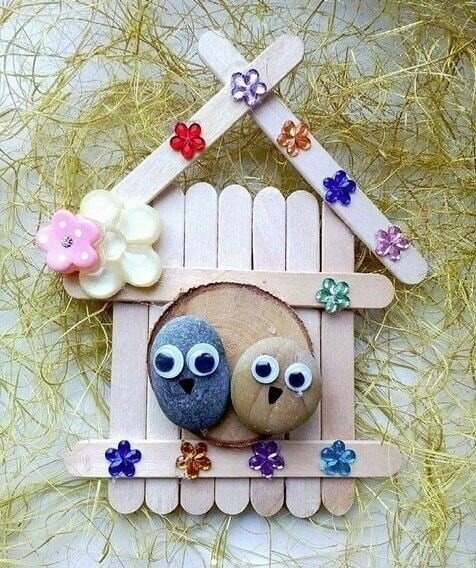 Поделки из палочек от мороженого