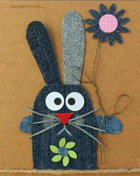 Простые аппликации из ткани