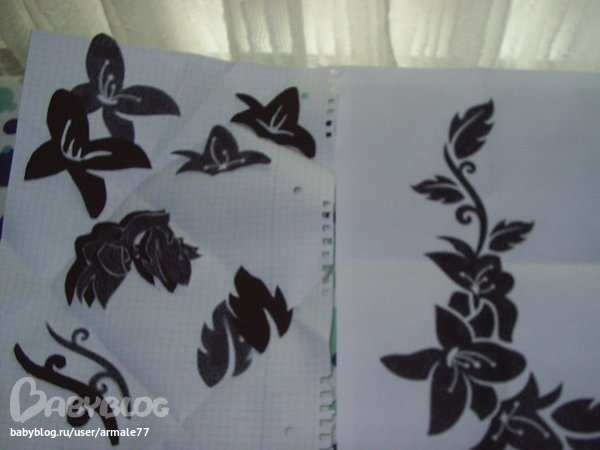 Аппликация из самоклеющейся пленки своими