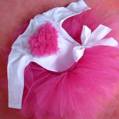 Аппликация из фатина