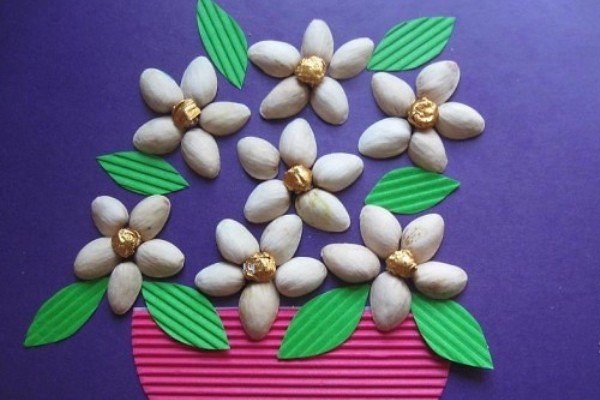 Поделки из фисташек