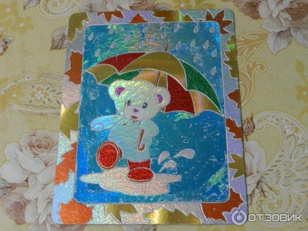 Аппликация из фольги для детей