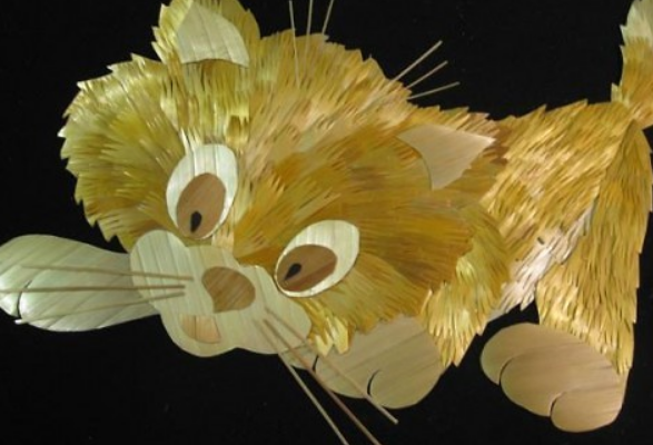 Поделки из соломы для детей