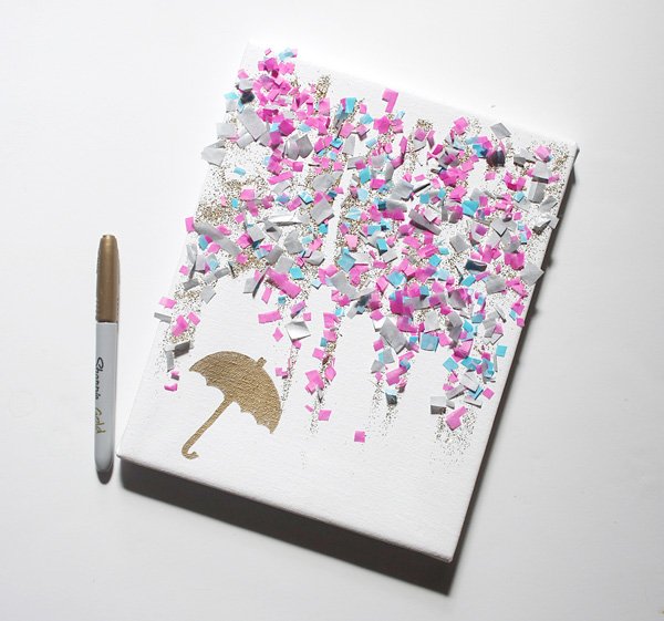 Картины из конфетти