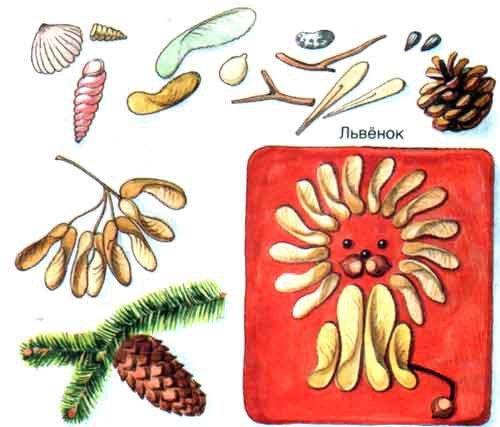 Поделка из кленовых семян крылаток