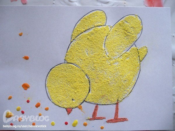 Поделки из пшена