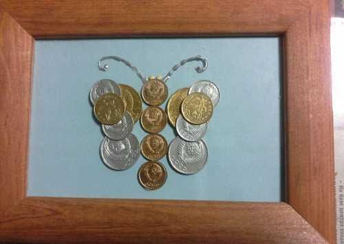 Композиция из монет