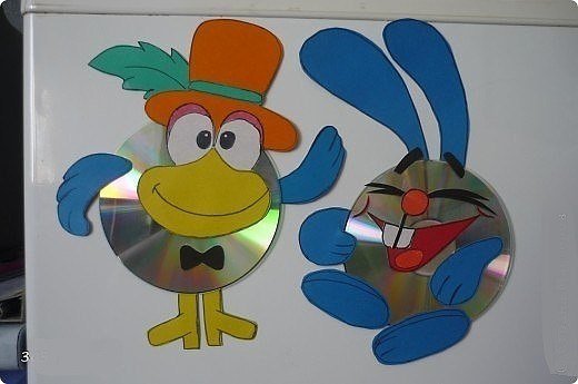 Смешарики из дисков