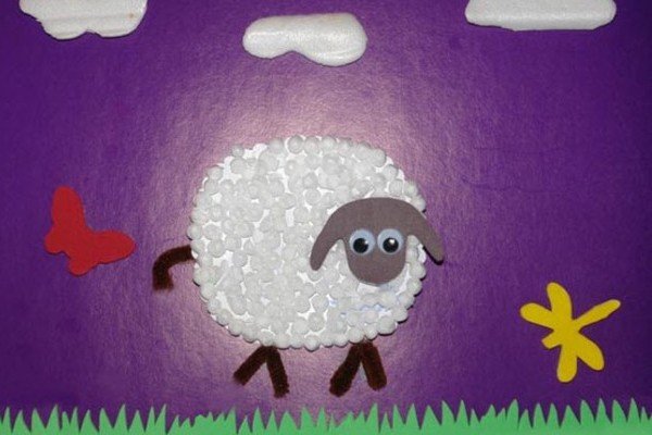 Поделки из пенопласта для детей