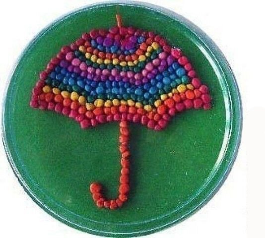 Лепка из пластилиновых шариков