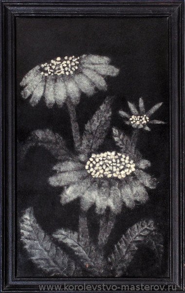 Аппликации из пуха камыша (43 фото)