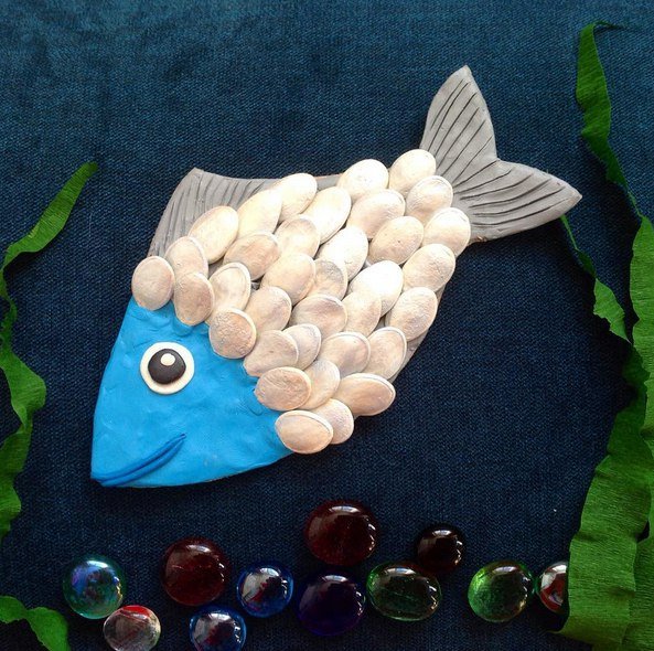 Рыбка поделка для детей