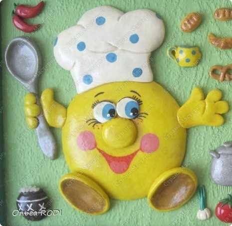 Поделки из теста