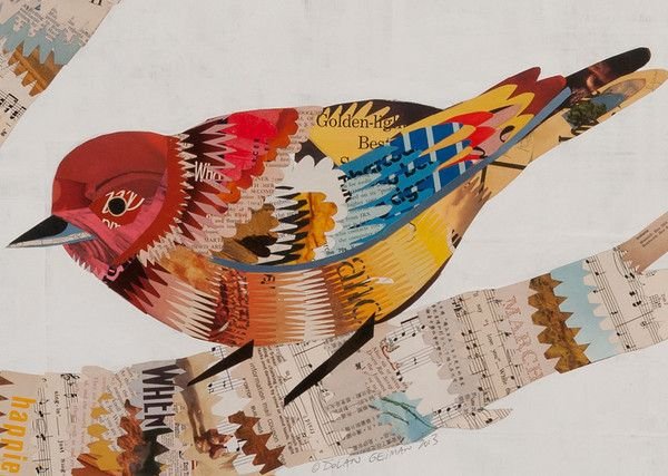 Коллаж из журнальных вырезок для детей