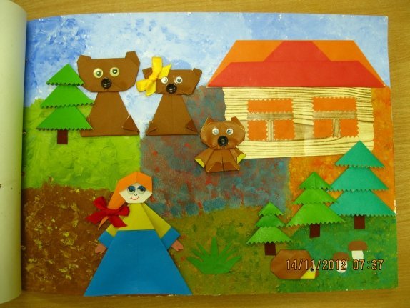 Аппликация по русским народным сказкам в старшей группе