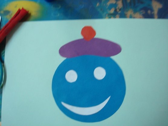 Аппликация Капитошка