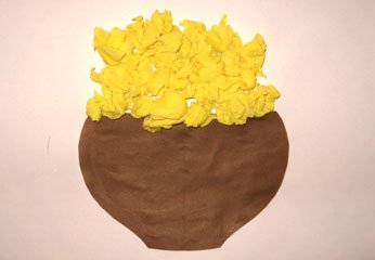 Горшочек каши поделка