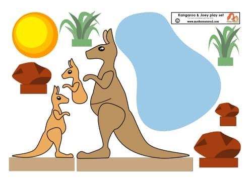 Кенгуру поделка для детей