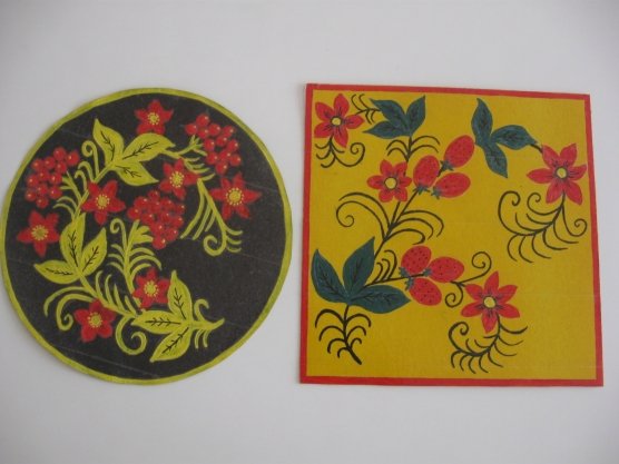 Хохломская роспись в подготовительной группе