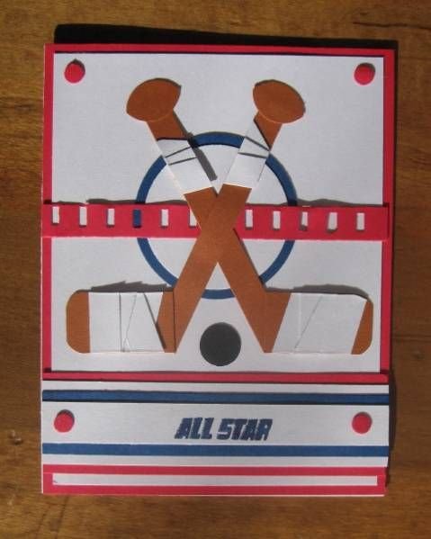 Поделка хоккей