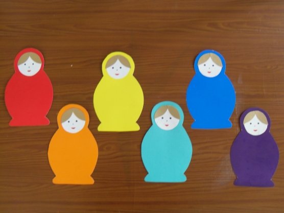 Матрешка 2 младшая группа