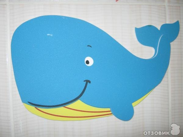 Кит аппликация для детей