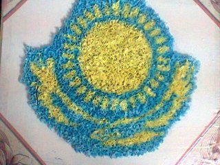 Аппликация мой Казахстан