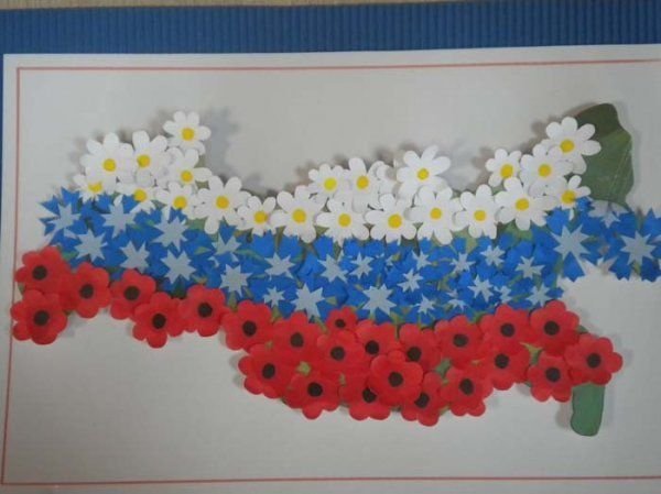 Поделка флаг