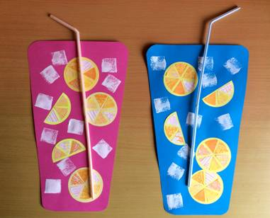 Аппликации коктейль (43 фото)