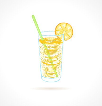 Аппликация коктейль с трубочкой младшая группа