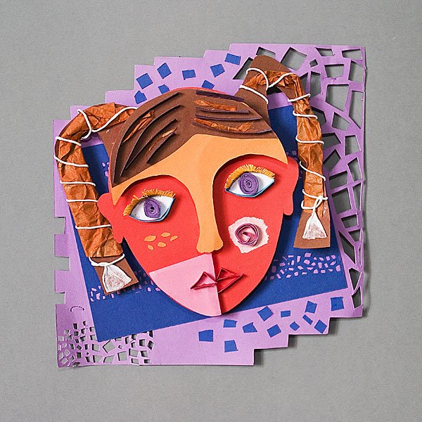 Аппликация на тему театр