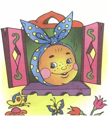 Колобок в платочке