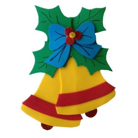 Рождественский колокольчик из бумаги