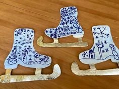 Лепка коньки