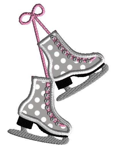 Вышивка фигурные коньки