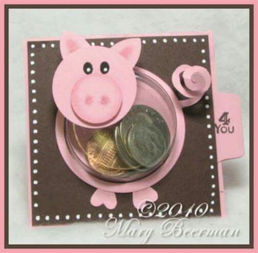 Аппликация копилка