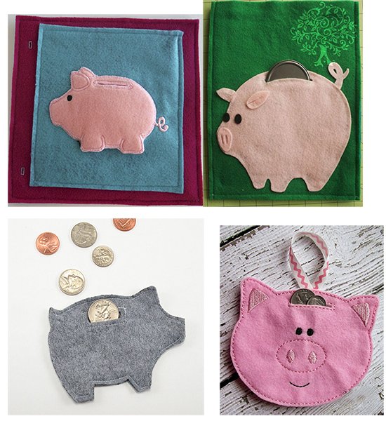 Копилки из ткани